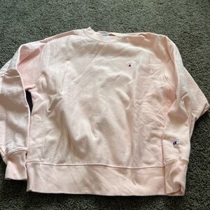 Champion Light Pink Crewneck Sweatshirt